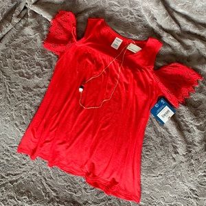 Girls Arizona shirt with necklace